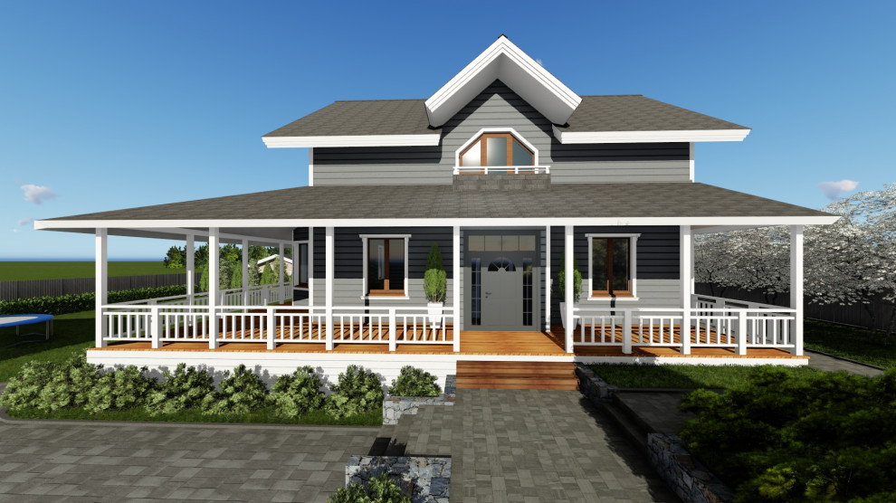 Визуализация дома в кп "Капелла"