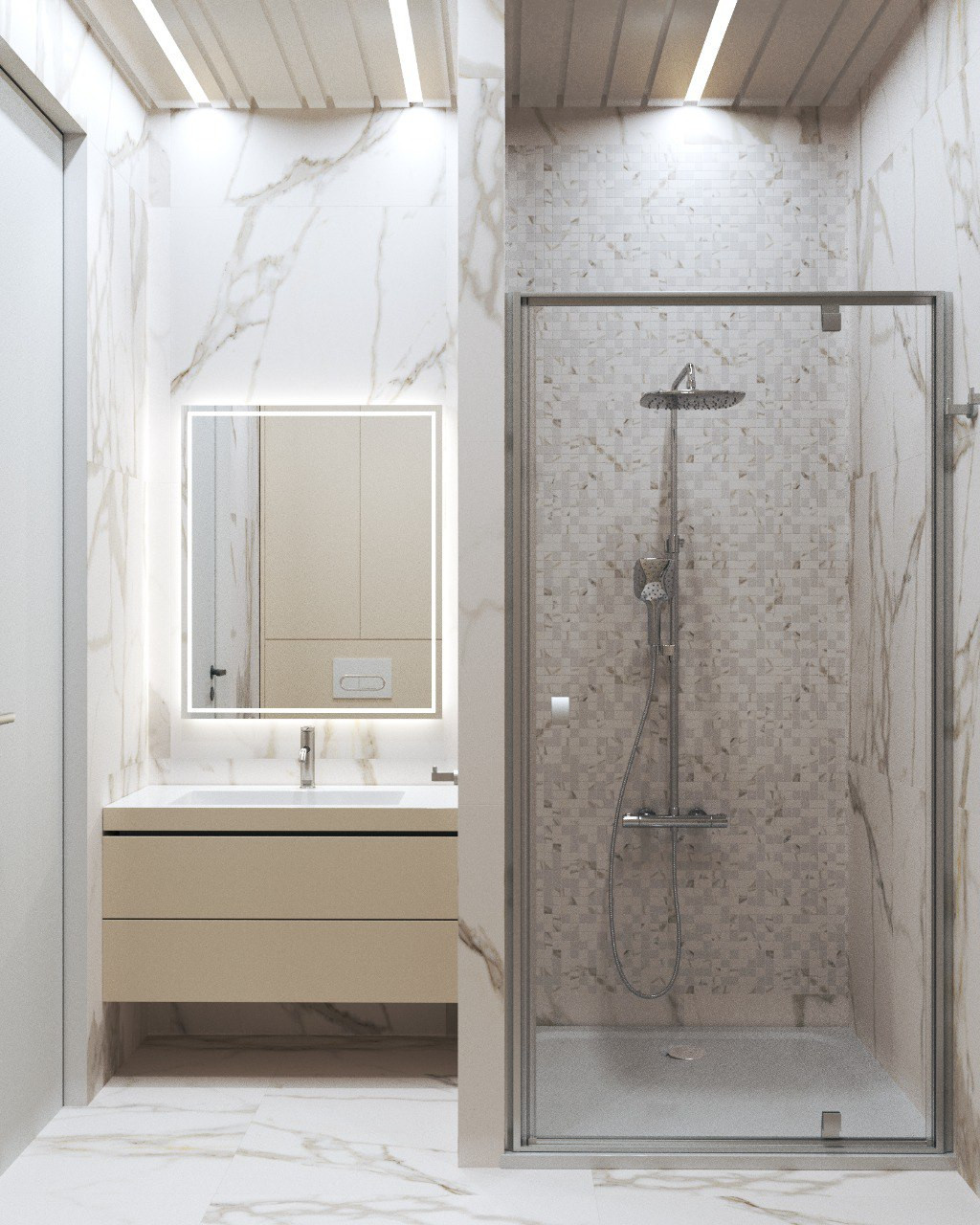 Современный интерьер в ЖК Крылья