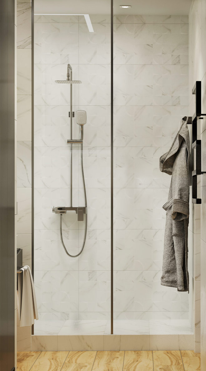 Дизайн-проект квартиры для молодой семьи ЖК "Цветной Бульвар"