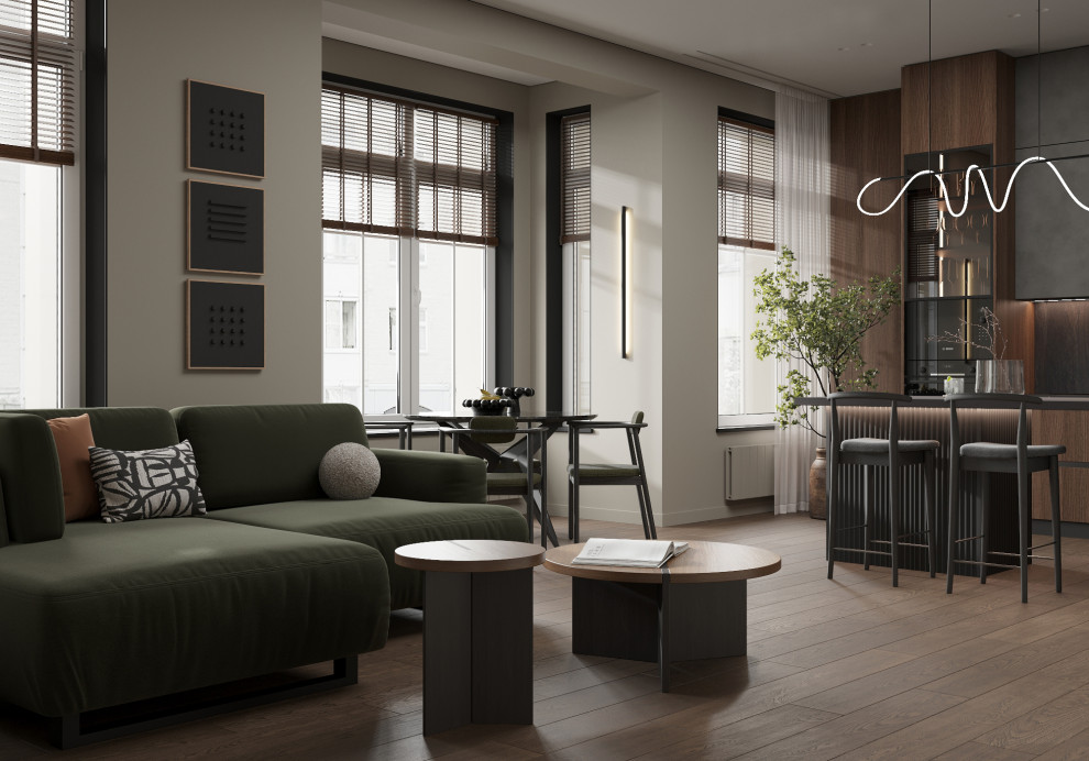 Кухня-гостиная