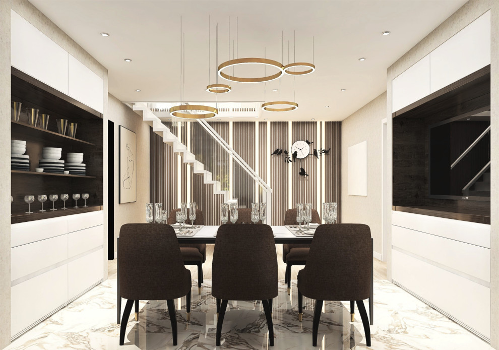 Обложка проекта: Дизайн проект загородного дома 2021 Дизайн обеденной зоны