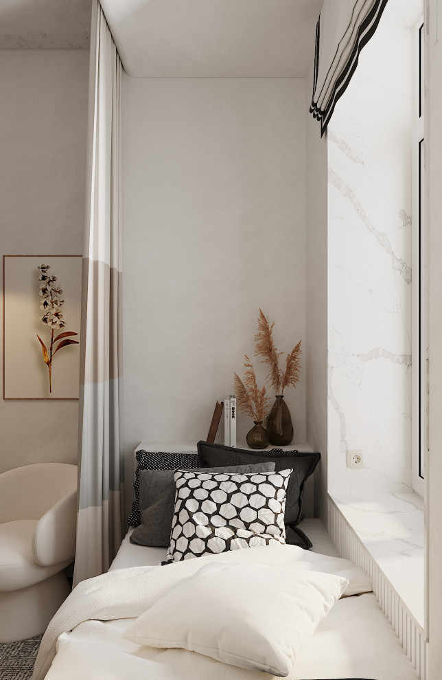 Воздушный и свежий интерьер квартиры