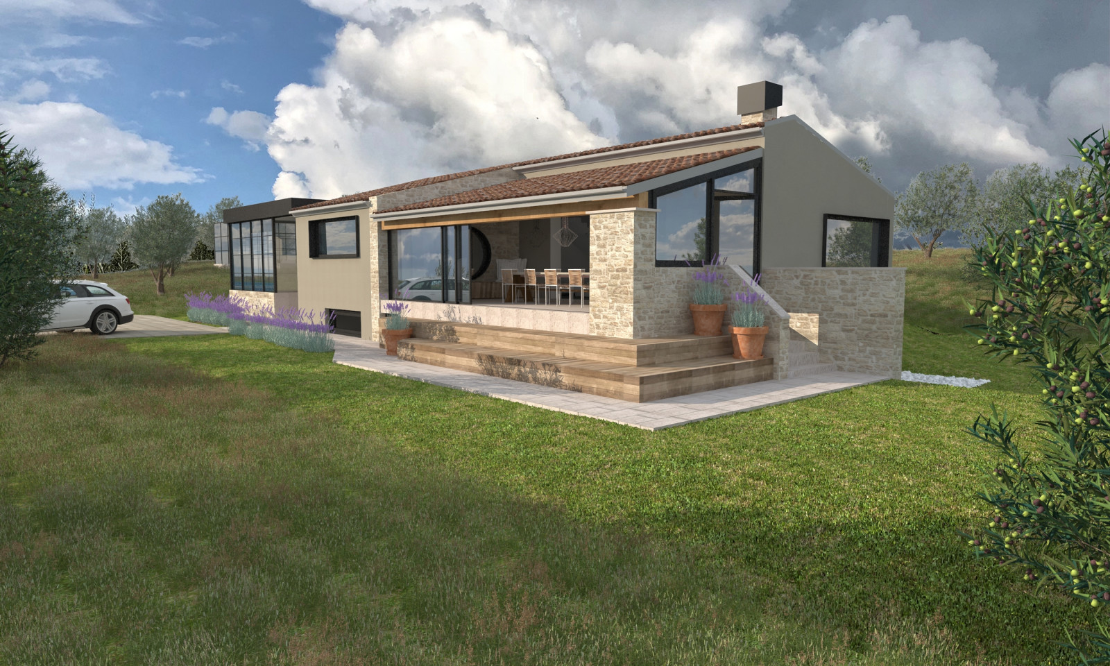 Реконструкция дома в Хорватии совместно с ARHITEKTOSNK STUDIO PLUS