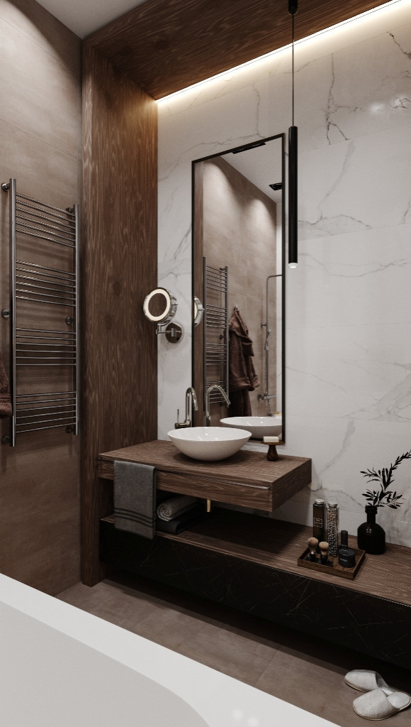 Светлая квартира для молодой девушки