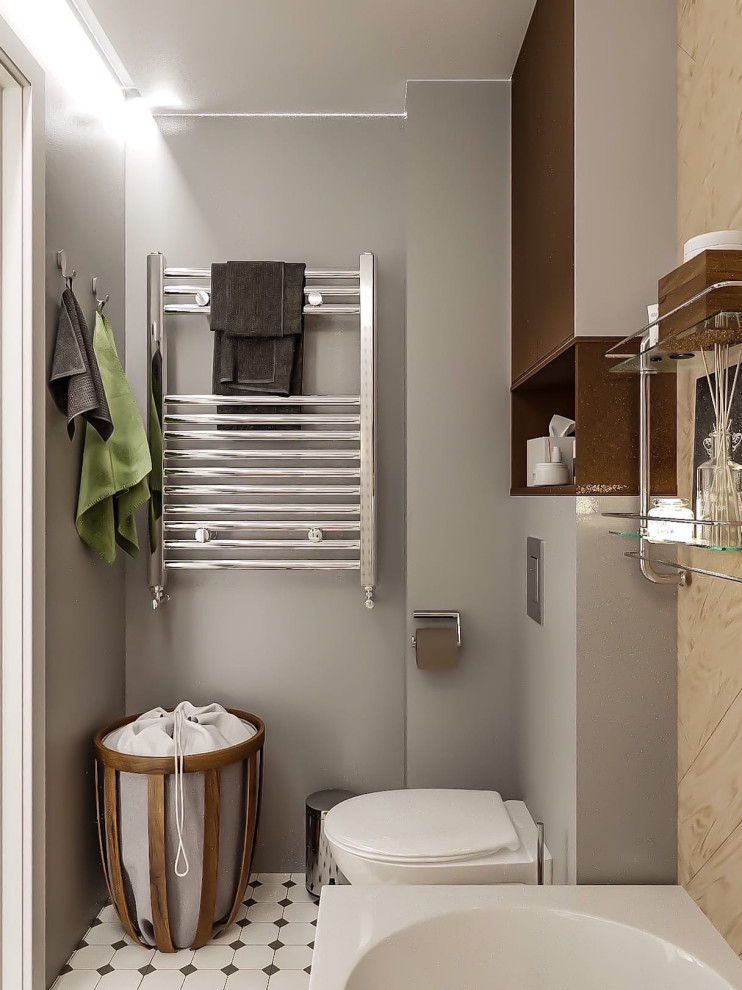 Обложка проекта: Двухкомнатная квартира в старом фонде