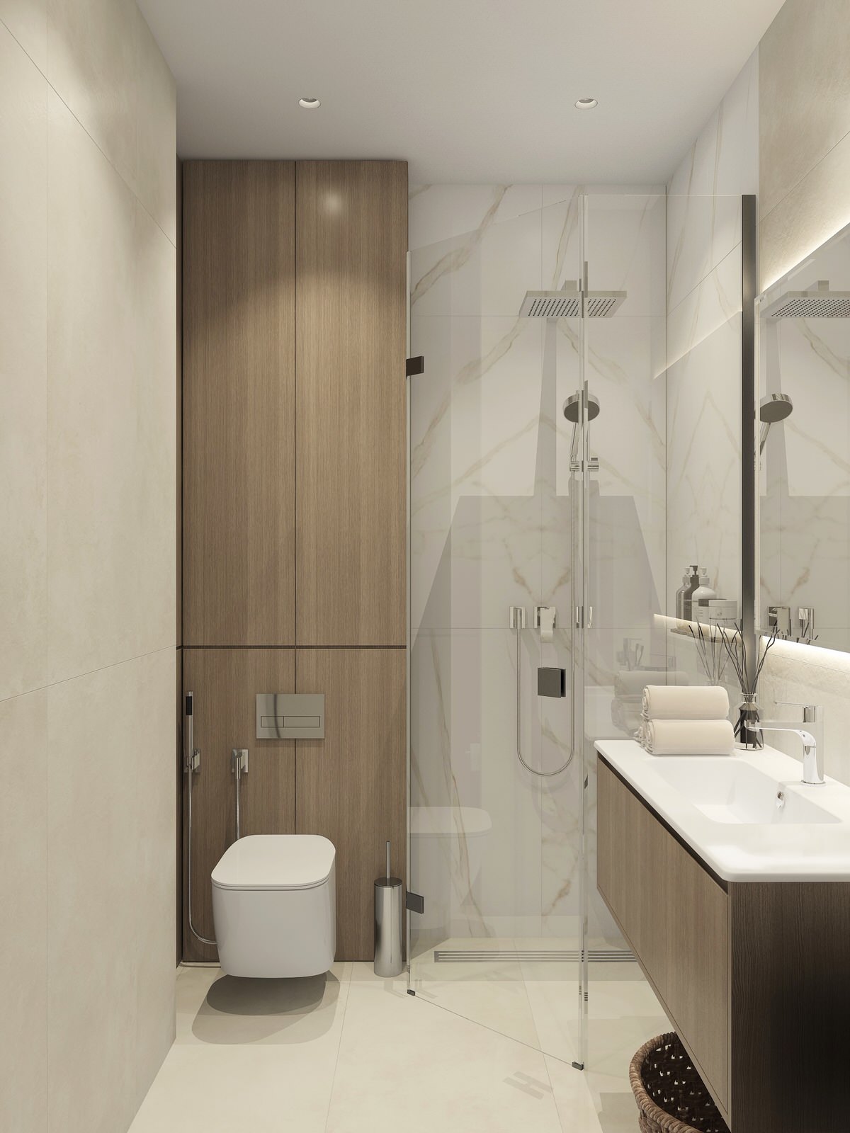 Санузел при мастер-спальне