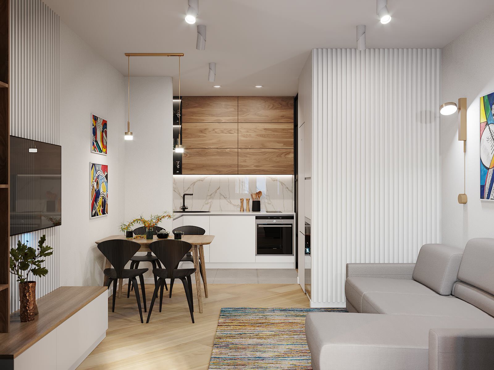 Просторная четырехкомнатная квартира для большой семьи в г.Москва