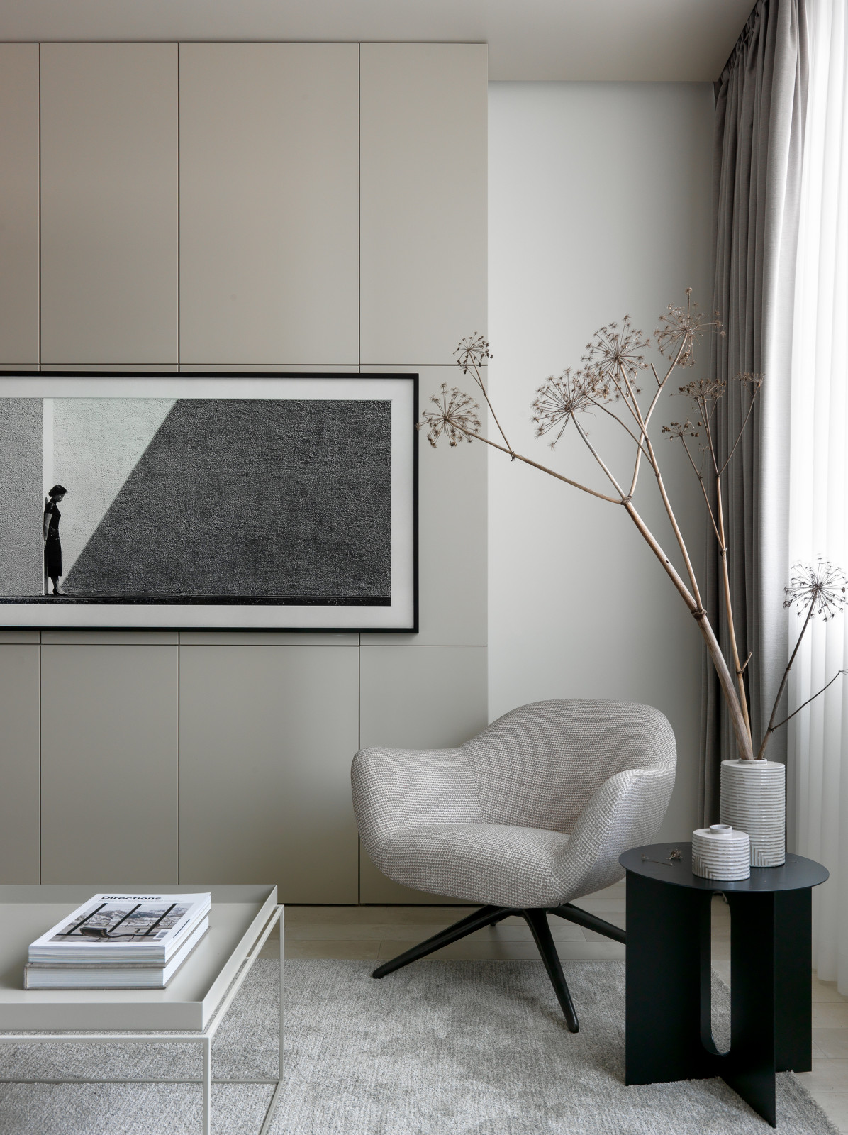 Monochrome apartment