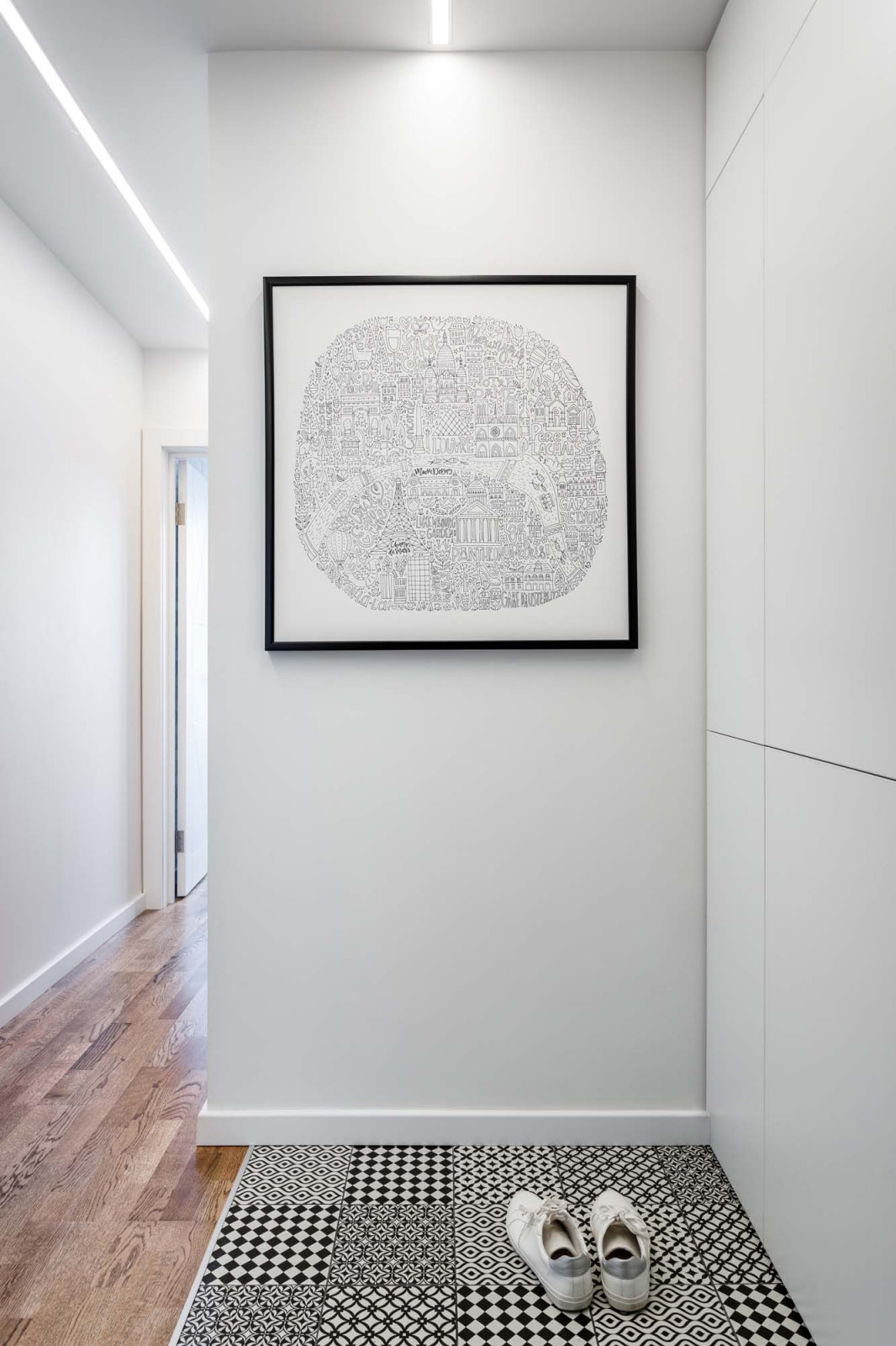 Светлая «скандинавская» студия 32 м² в Москве