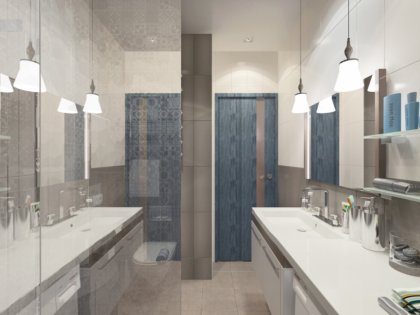 Дизайн интерьера однокомнатной квартиры.Современная класиика