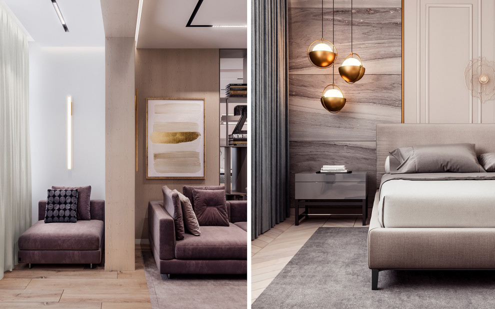 Дизайн-проект квартиры в г.Симферополь,  Жигулина Роща