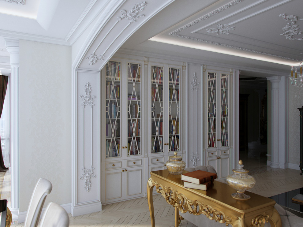 под облаками