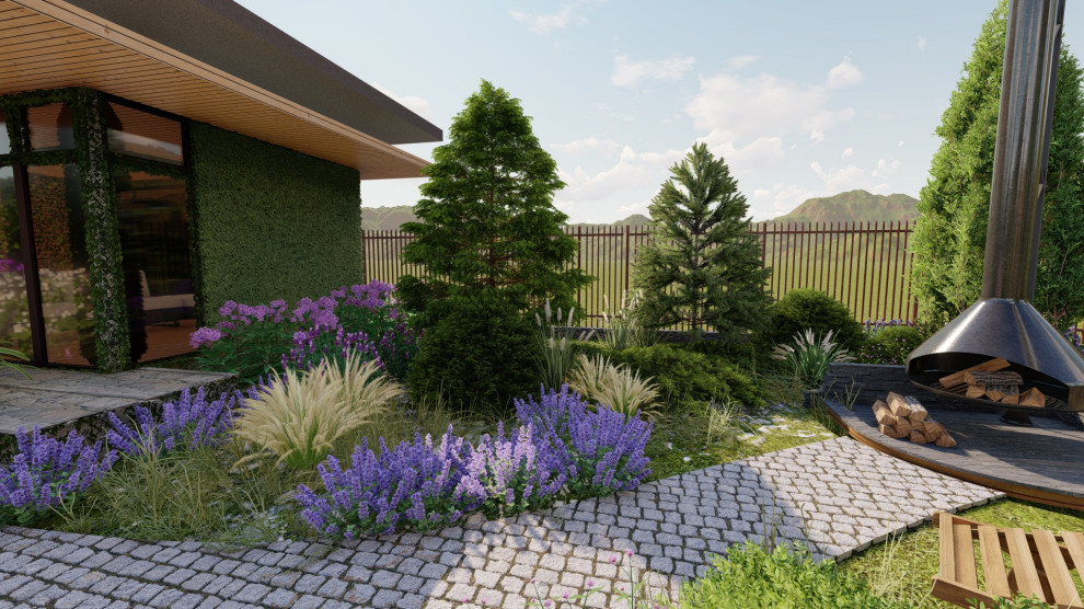 Каменистые устройства на участке 7 соток. "День/Ночь"