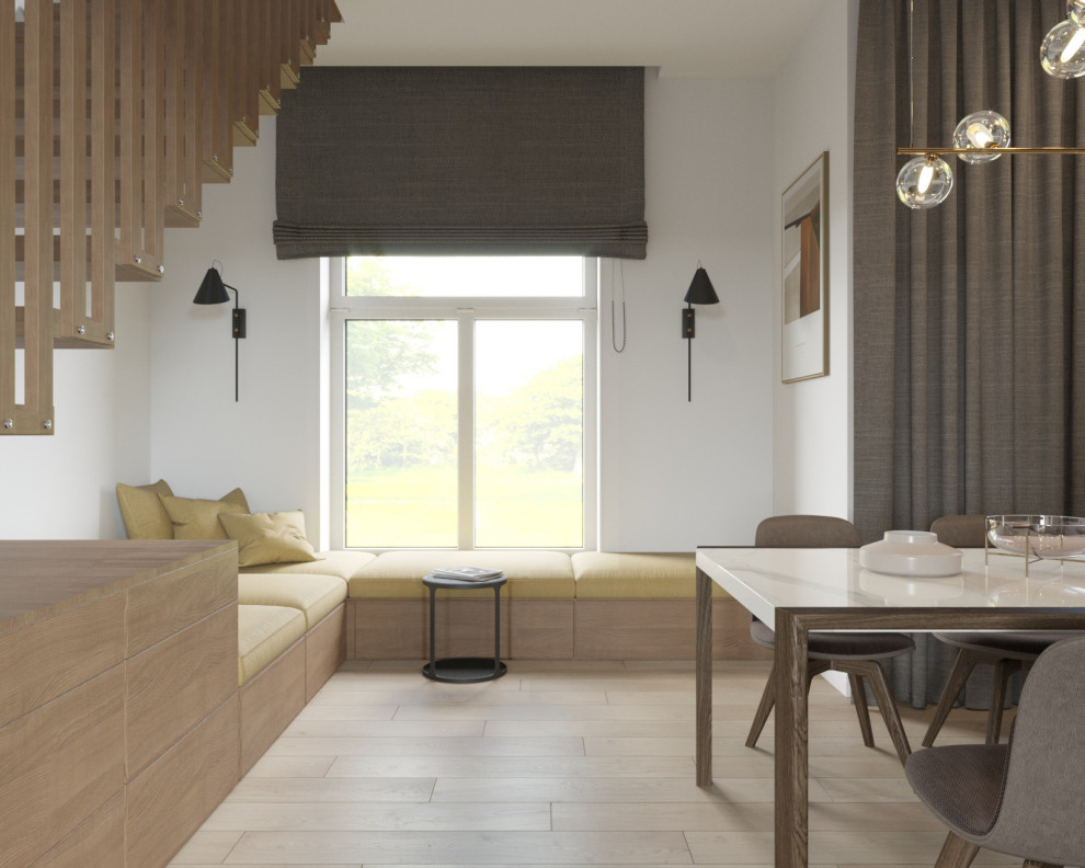 Обложка проекта: Интерьер кухни в проекте частного дома с.Рощино