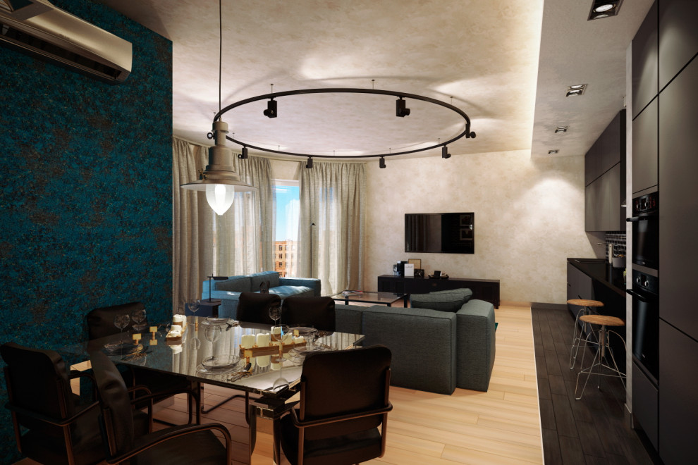 Кухня-гостинная