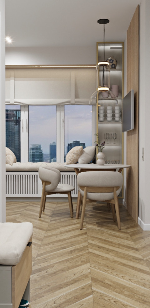 Квартира в бежевых тонах