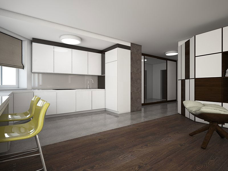 Двухкомнатная квартира 63 кв.м.