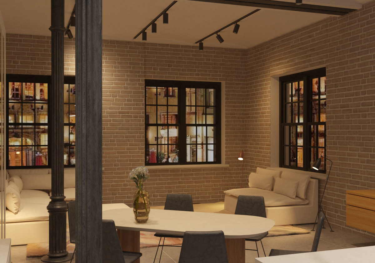 Лофт с оранжереей