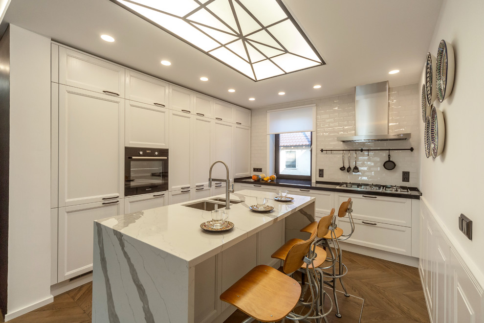 Дачный ответ "Кухня под зенитными фонарями"