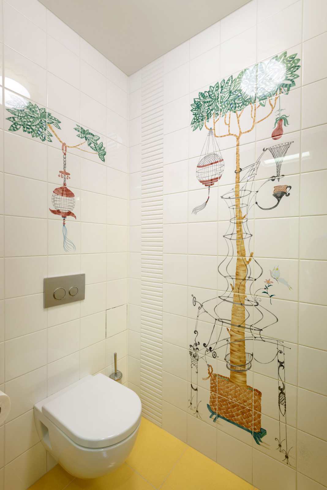 Сдержанное ар-деко для большой семьи