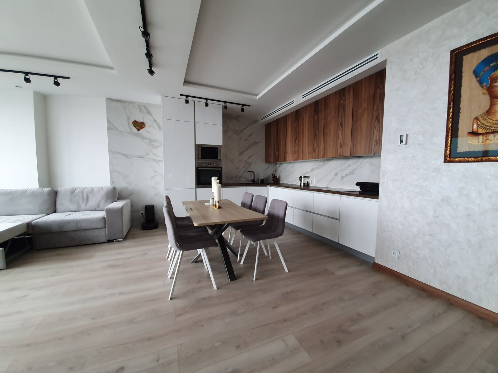 Кухня в современном стиле, ЖК Лазурные Небеса, г. Казань