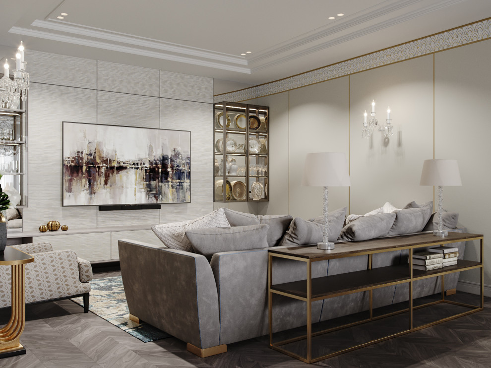 Квартира в духе неоклассики