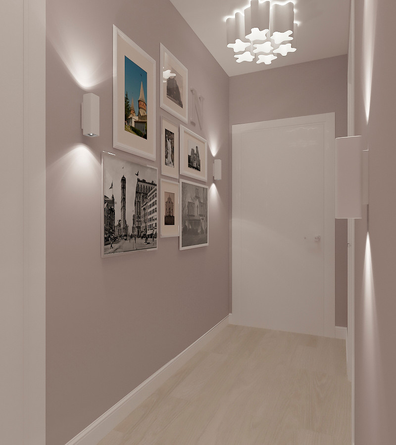 Дизайн интерьера трехкомнатной квартиры по ул. Восточной.