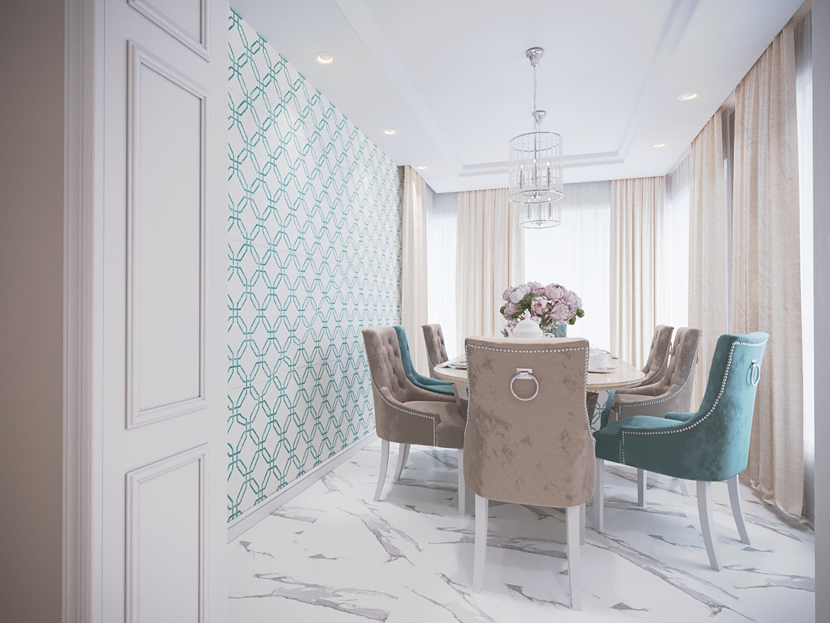 Проект дома в современной классике