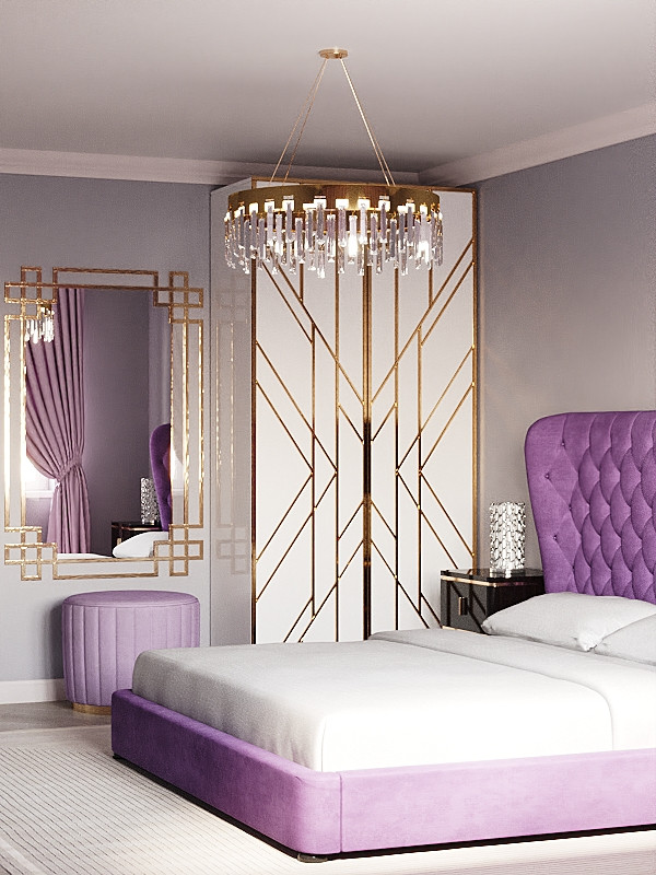 Спальня в Арт-деко