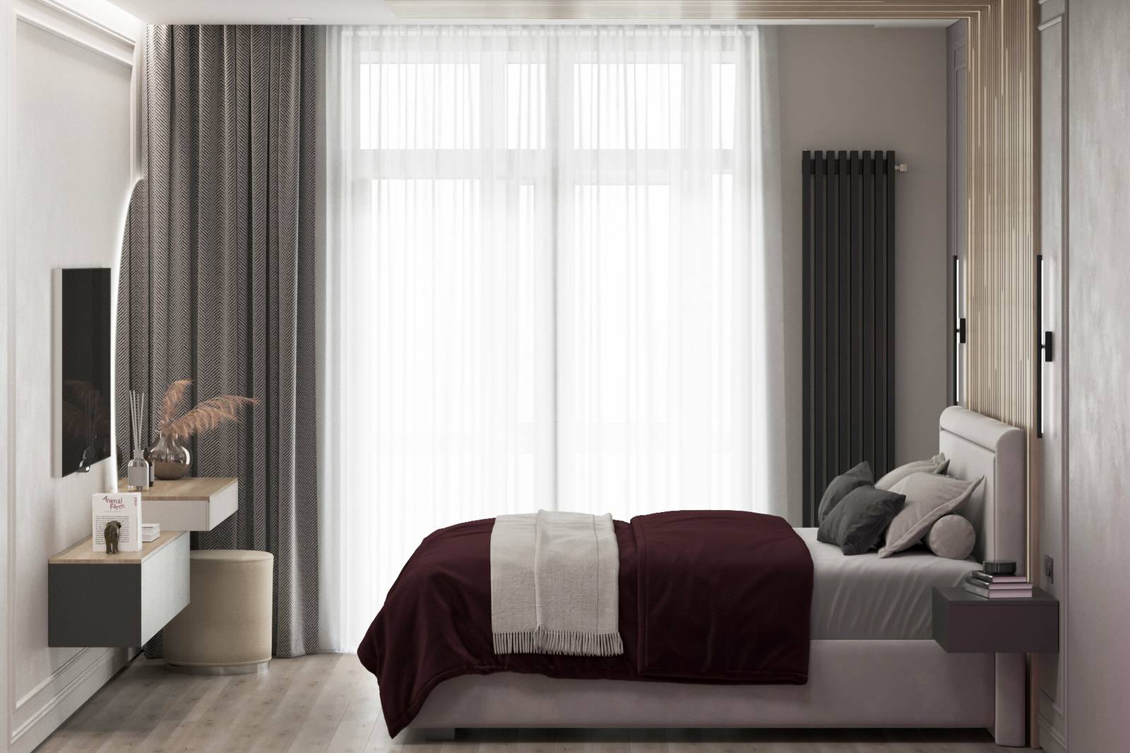 Уютная евродвушка для девушки  ЖК Премьер