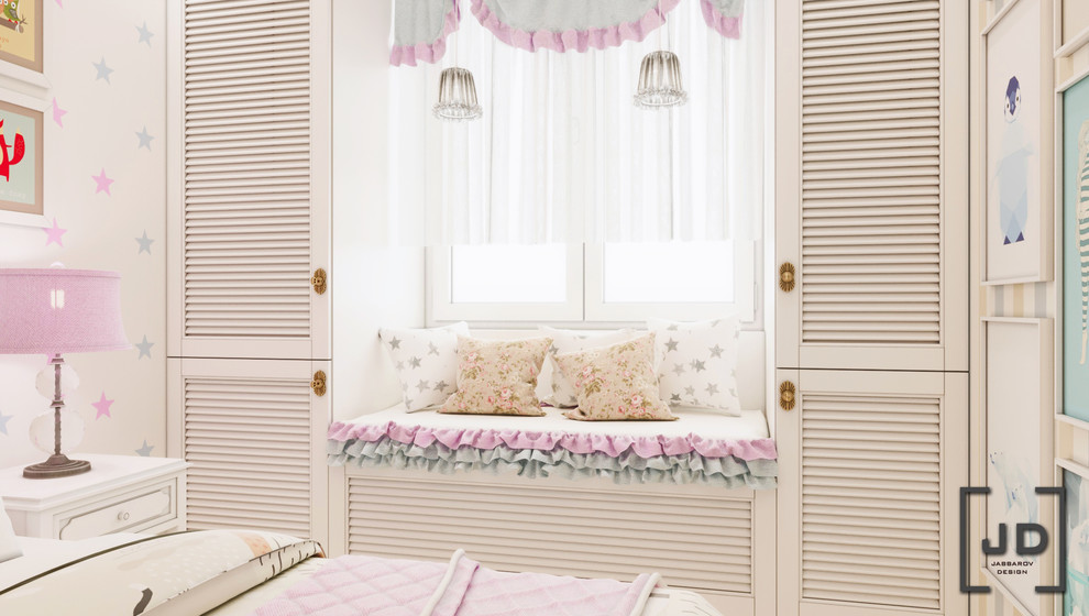 Дизайн детской в стиле шебби-шик.