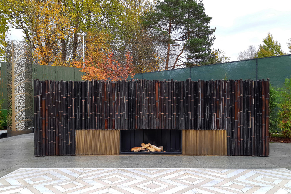 Ландшафтный камин