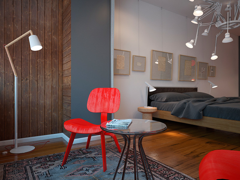 Холостяцкий лофт