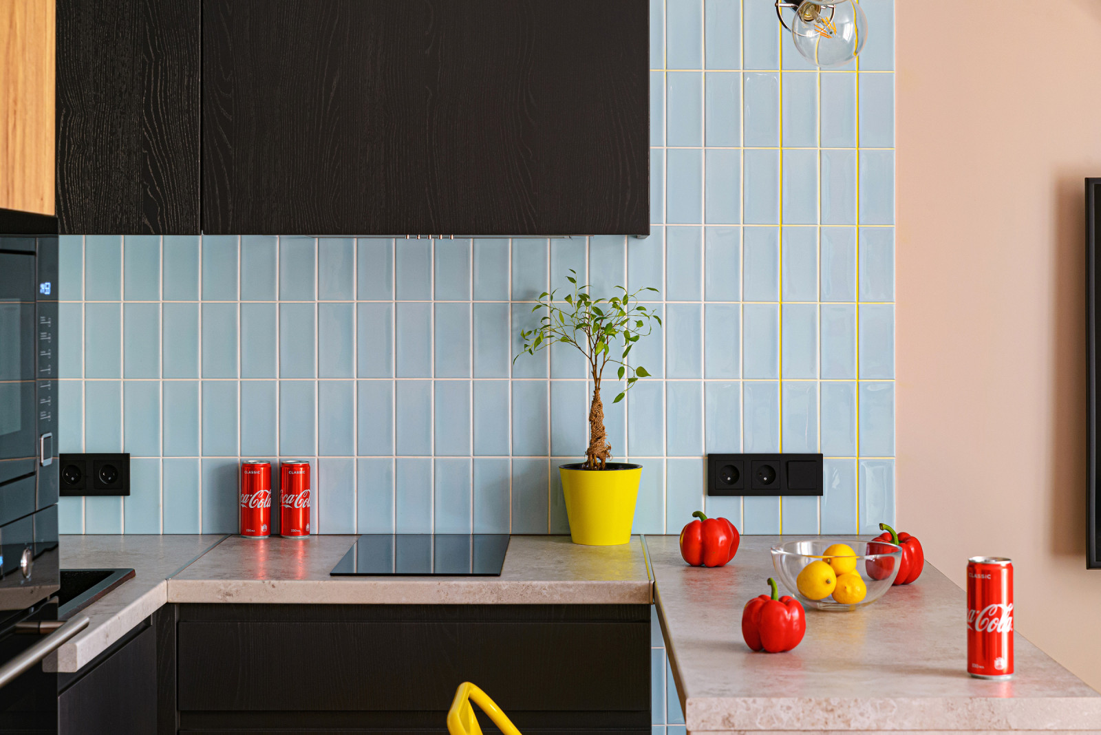 Яркая квартира-студия