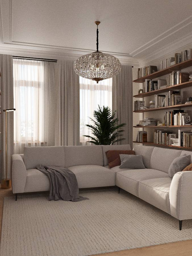 Чистые Пруды, квартира 96 метров