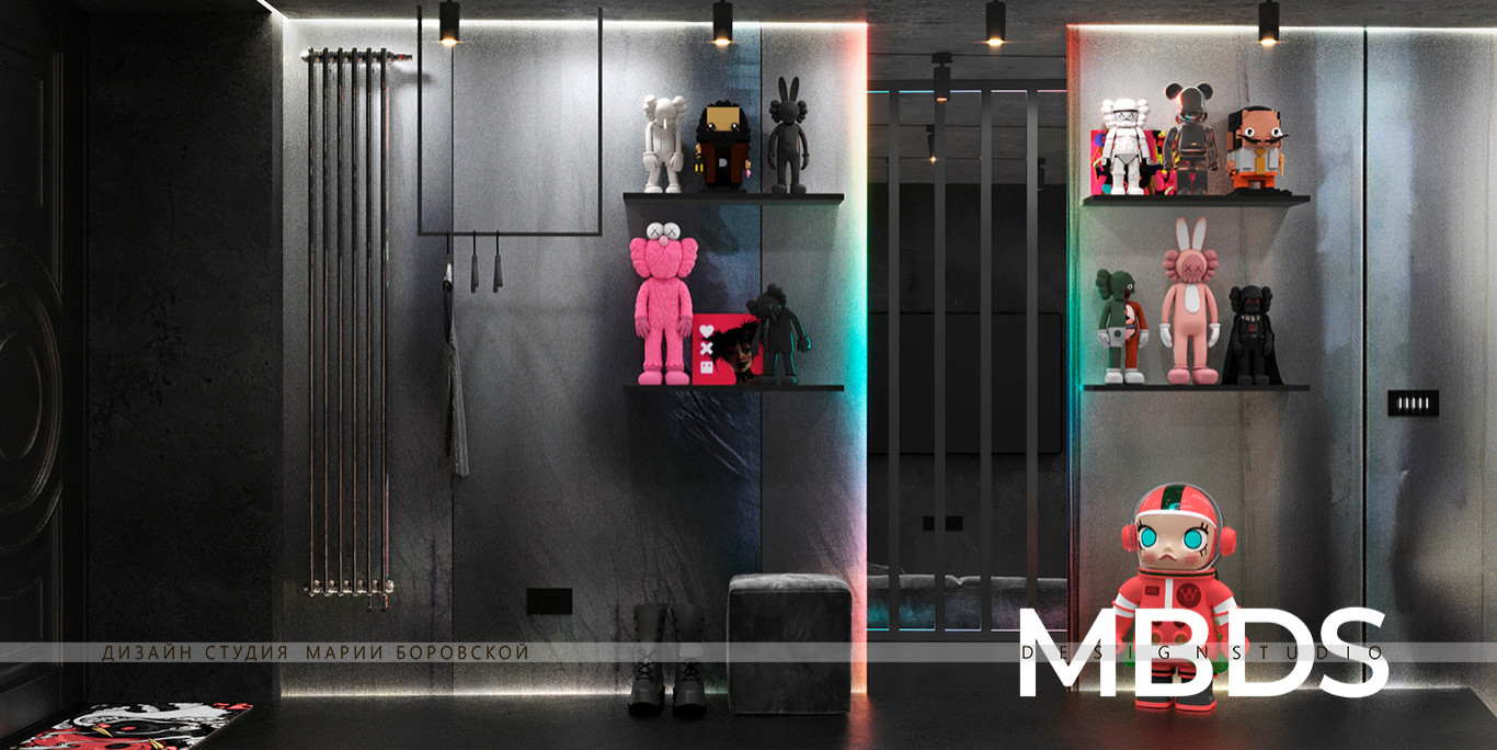 Интерьер коллекционера игрущек