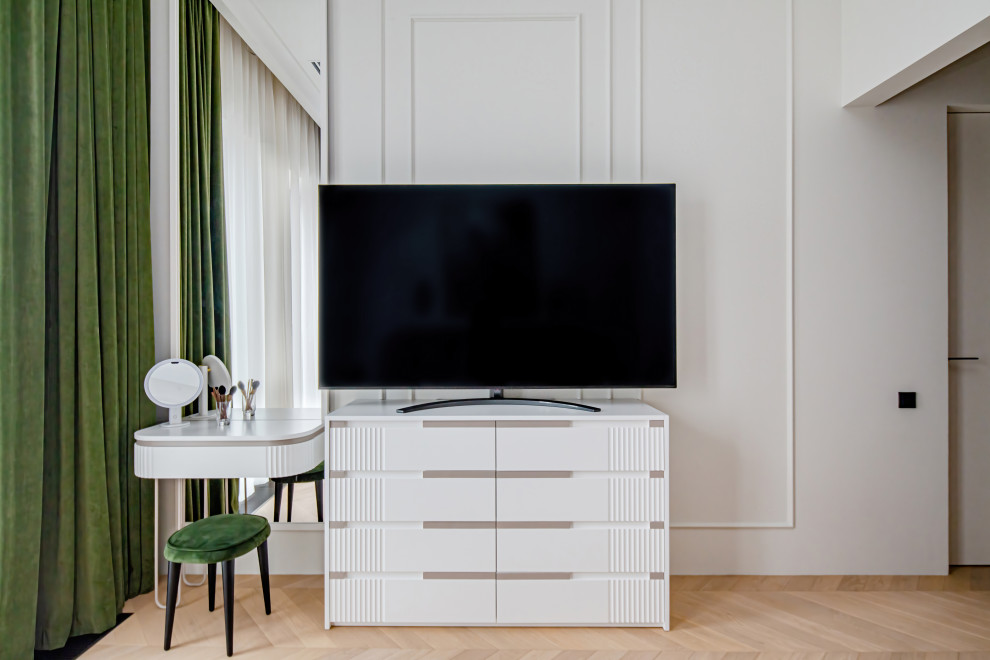 Реализованный проект квартиры в Неоклассике ЖК Eleven