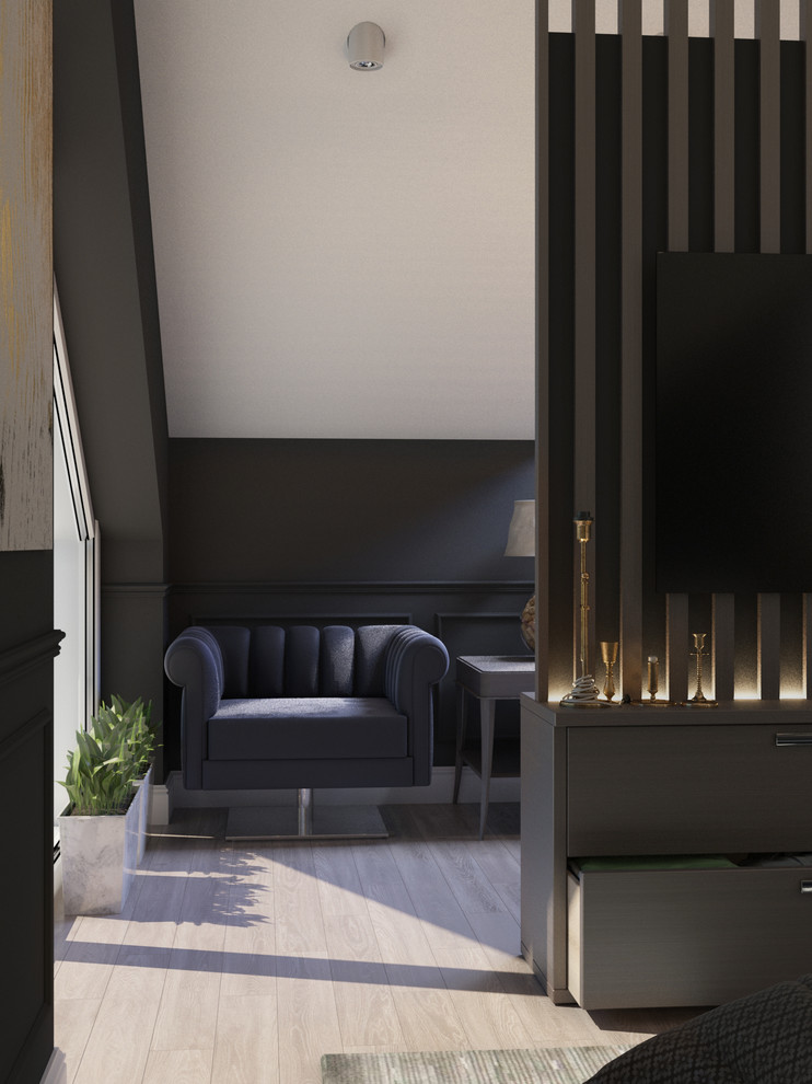 Дизайн интерьера квартиры в неоклассическом стиле 130 м2