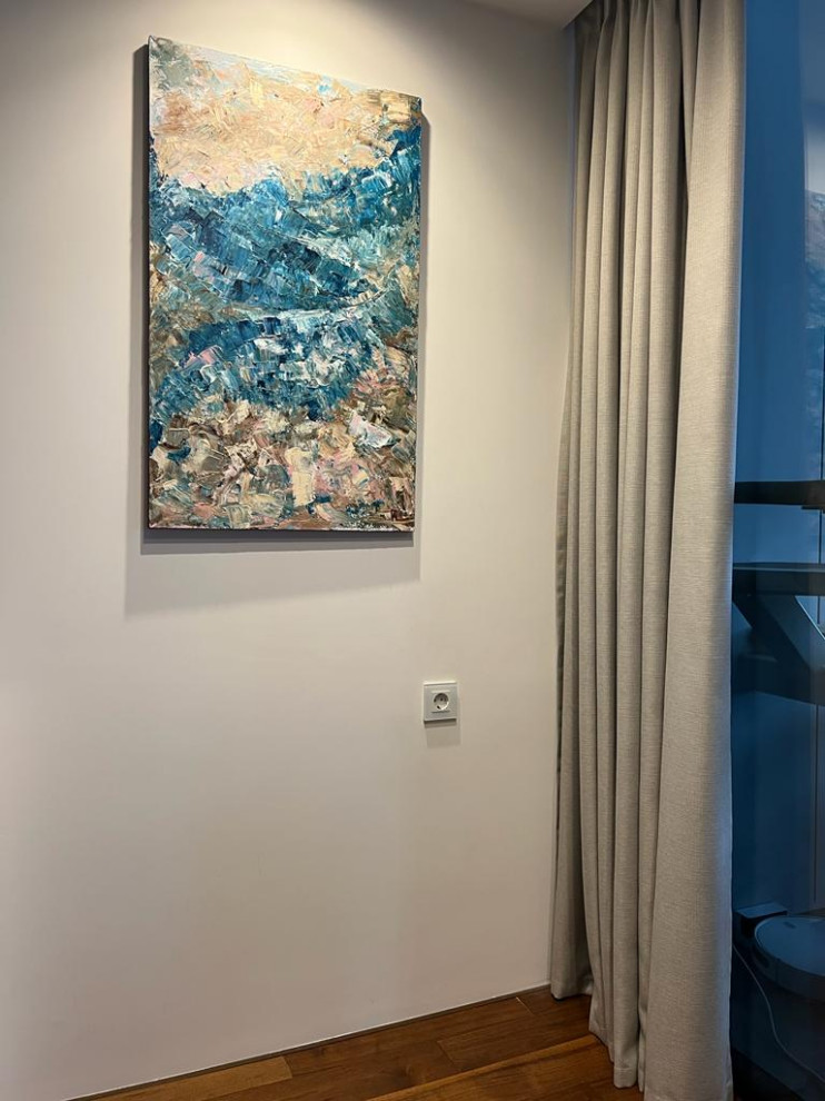 Оформление живописью дуплекса в Москве