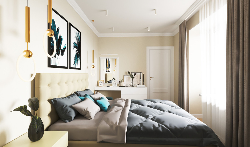 Светлая спальня