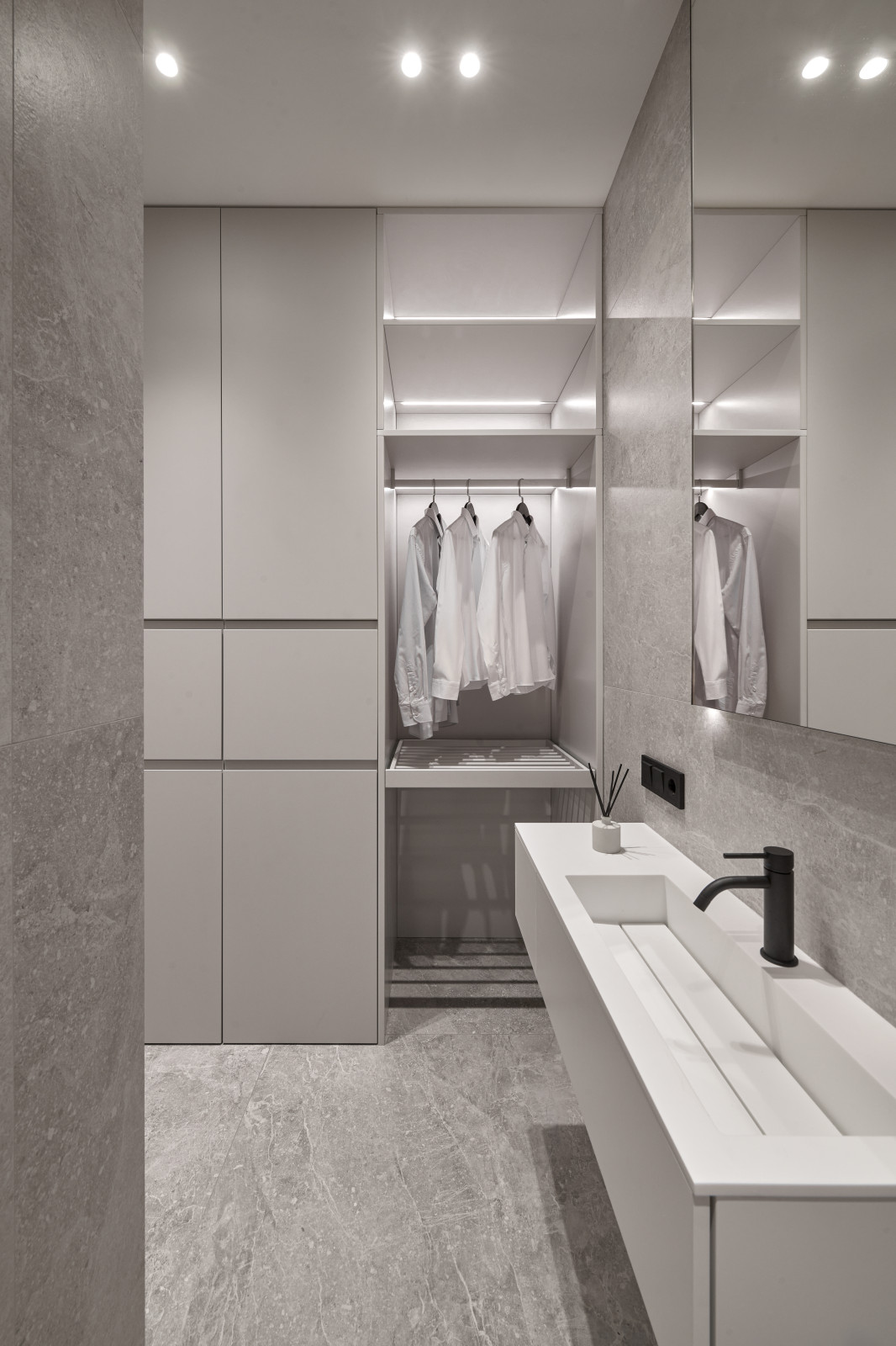 Графичный интерьер, ЖК Шагал