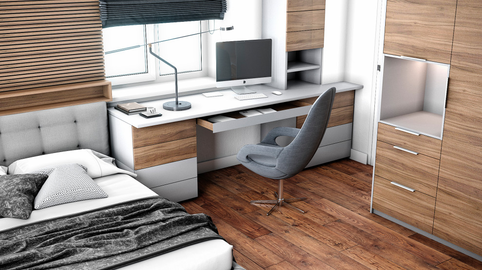 Дизайн проект интерьеров загородного дома в поселке Скандинавия