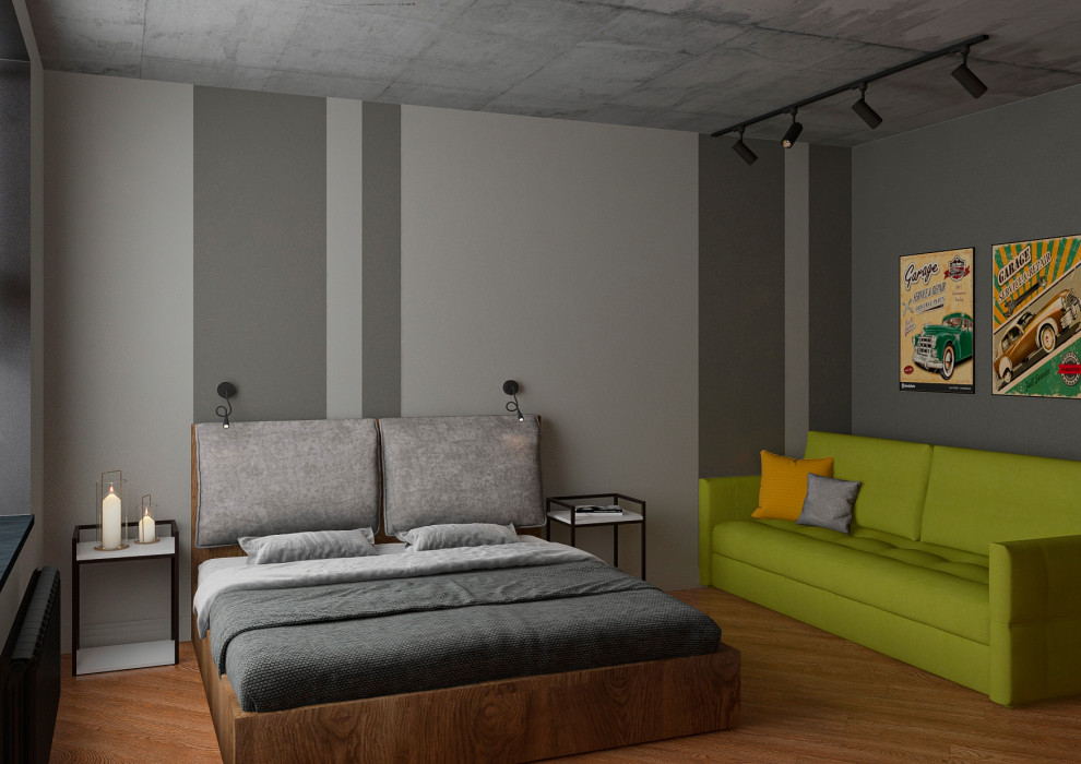 Дизайн интерьера квартиры студии "Квартира для сдачи в аренду. Konigsberg. ЖК Ун