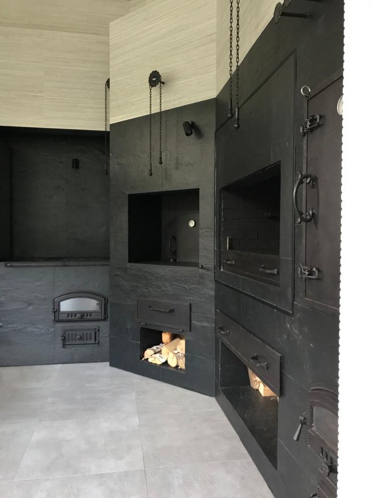 Домик-барбекю