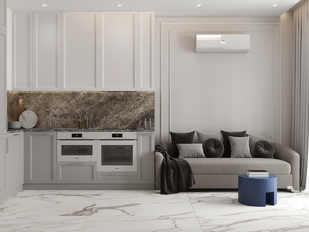 Дизайн интерьера квартиры в ЖК "Преображение" площадью 44 кв.м.