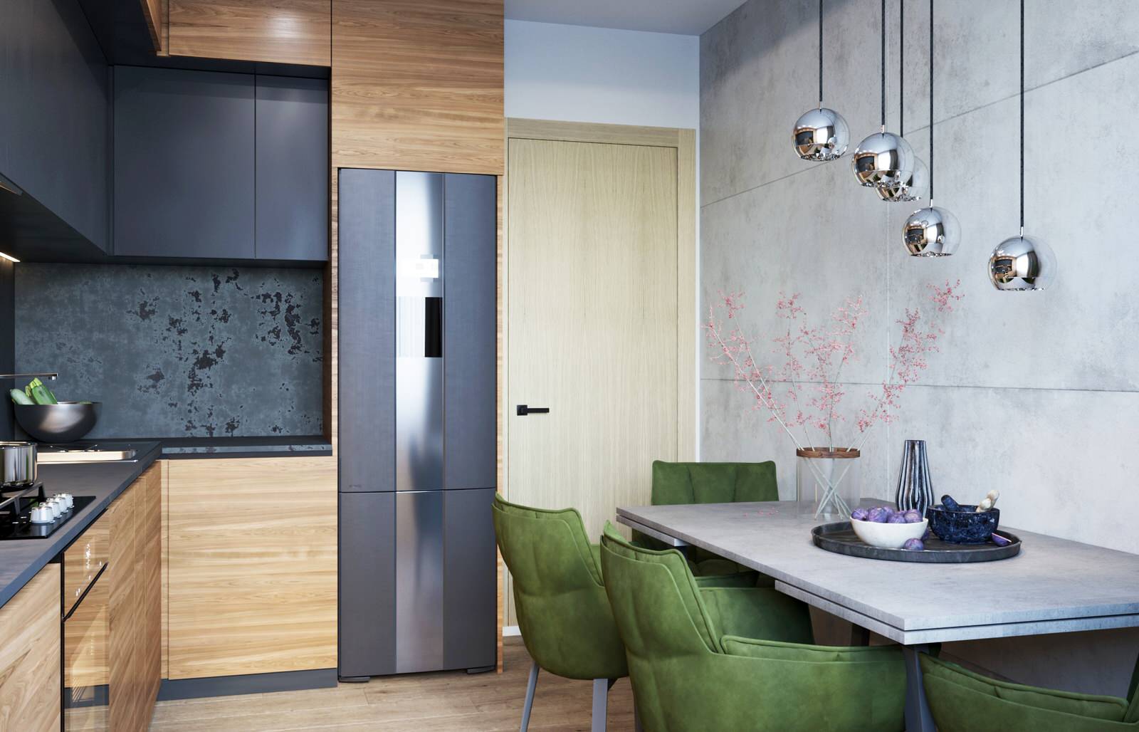 Квартира для семьи в современном стиле