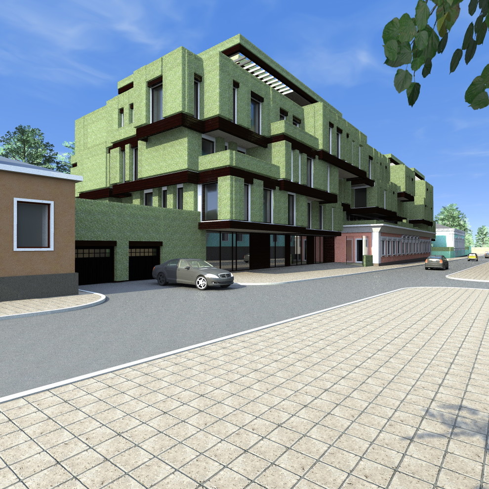 Обложка проекта: Apartment-house "Treehouse"