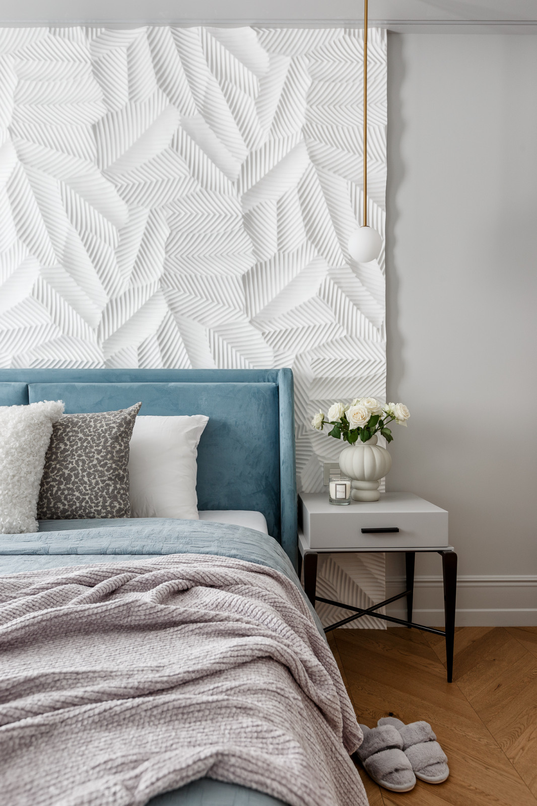 Реализованный дизайн проект квартиры в ЖК "Горный"