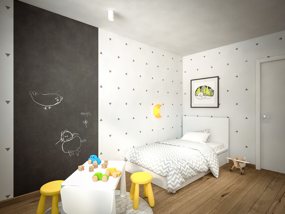 Смелая контрастная квартира