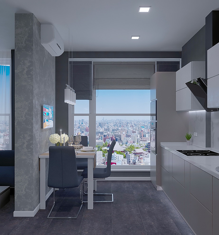 "Дизайн-проект однокомнатной квартиры"